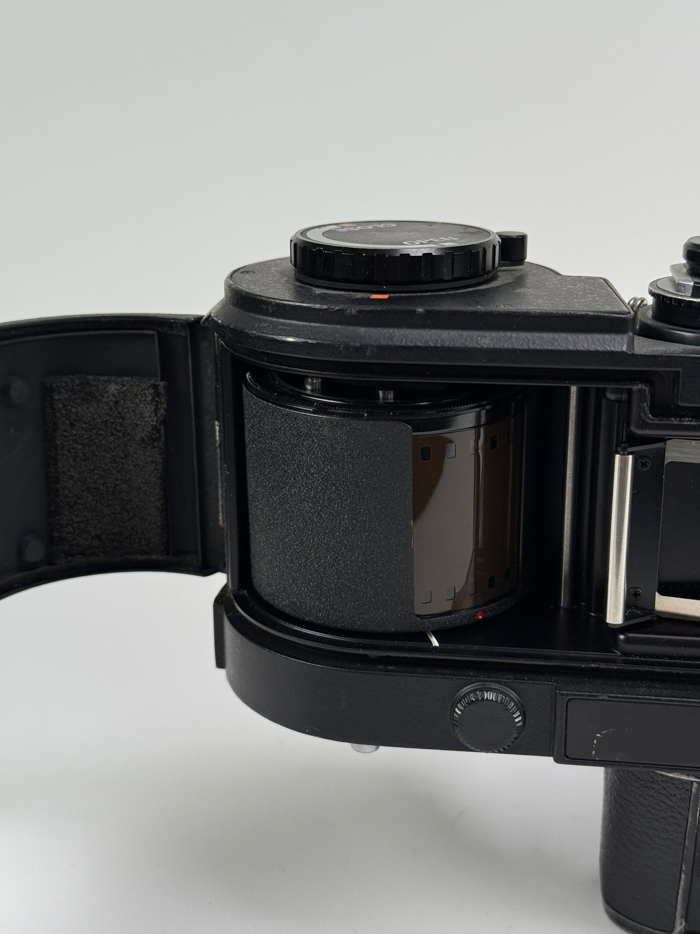 Nikon F3 Body with MF-4 250 Exposure Film Magazine Back Holder - Heinz Kluetmeier