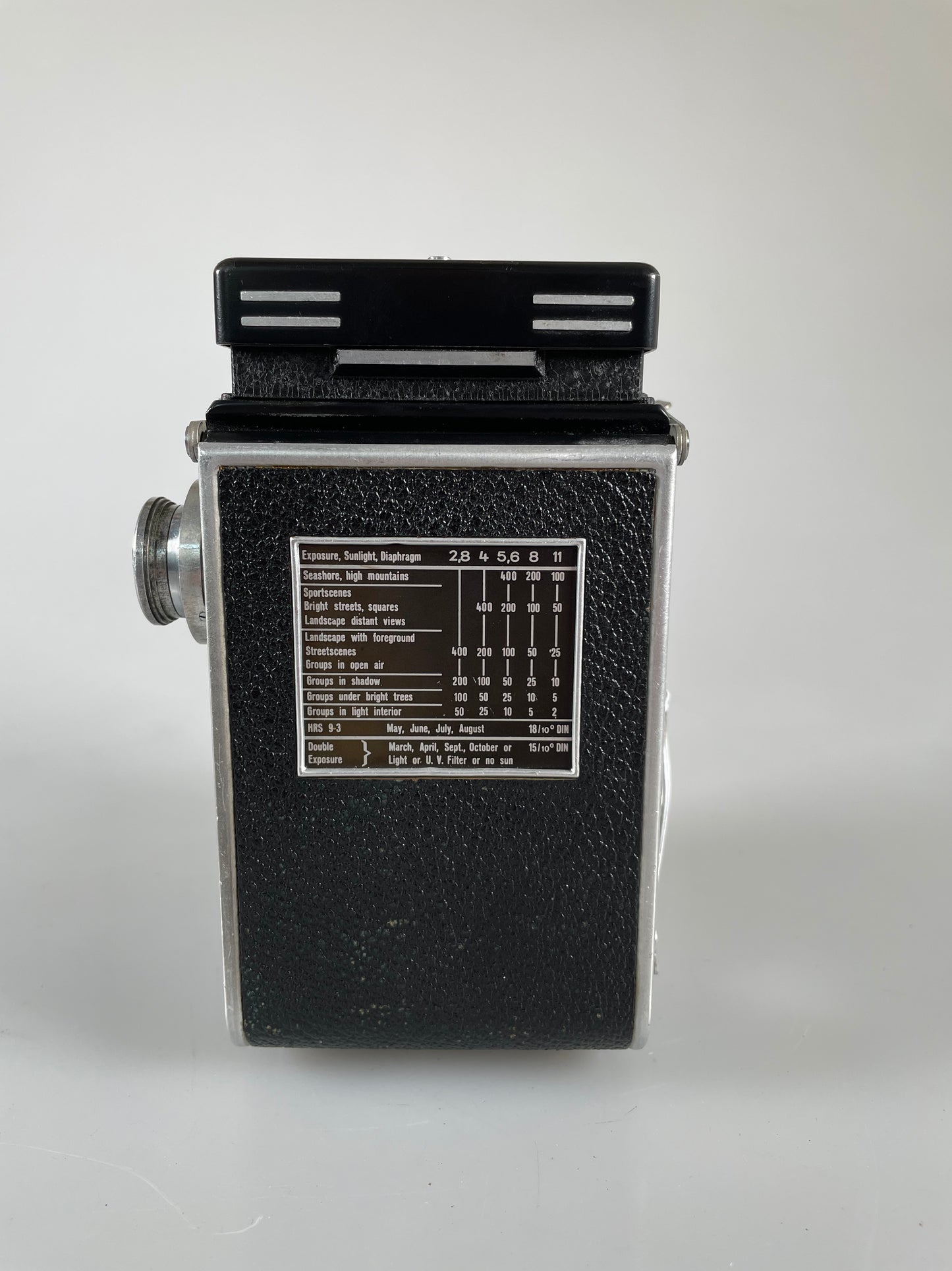 Rolleiflex 2.8A TLR Camera w/ Tessar 80mm f2.8