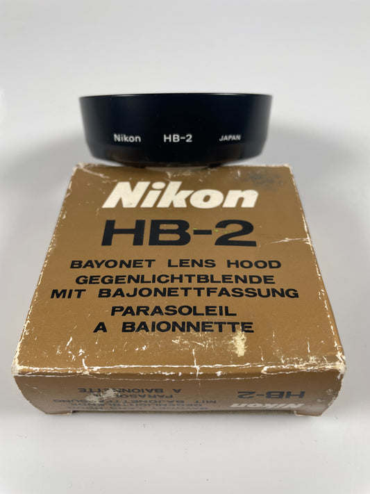 Nikon HB-2 Lens Hood Shade (Bayonet) for 35-105mm (Zoom Ring) Lens