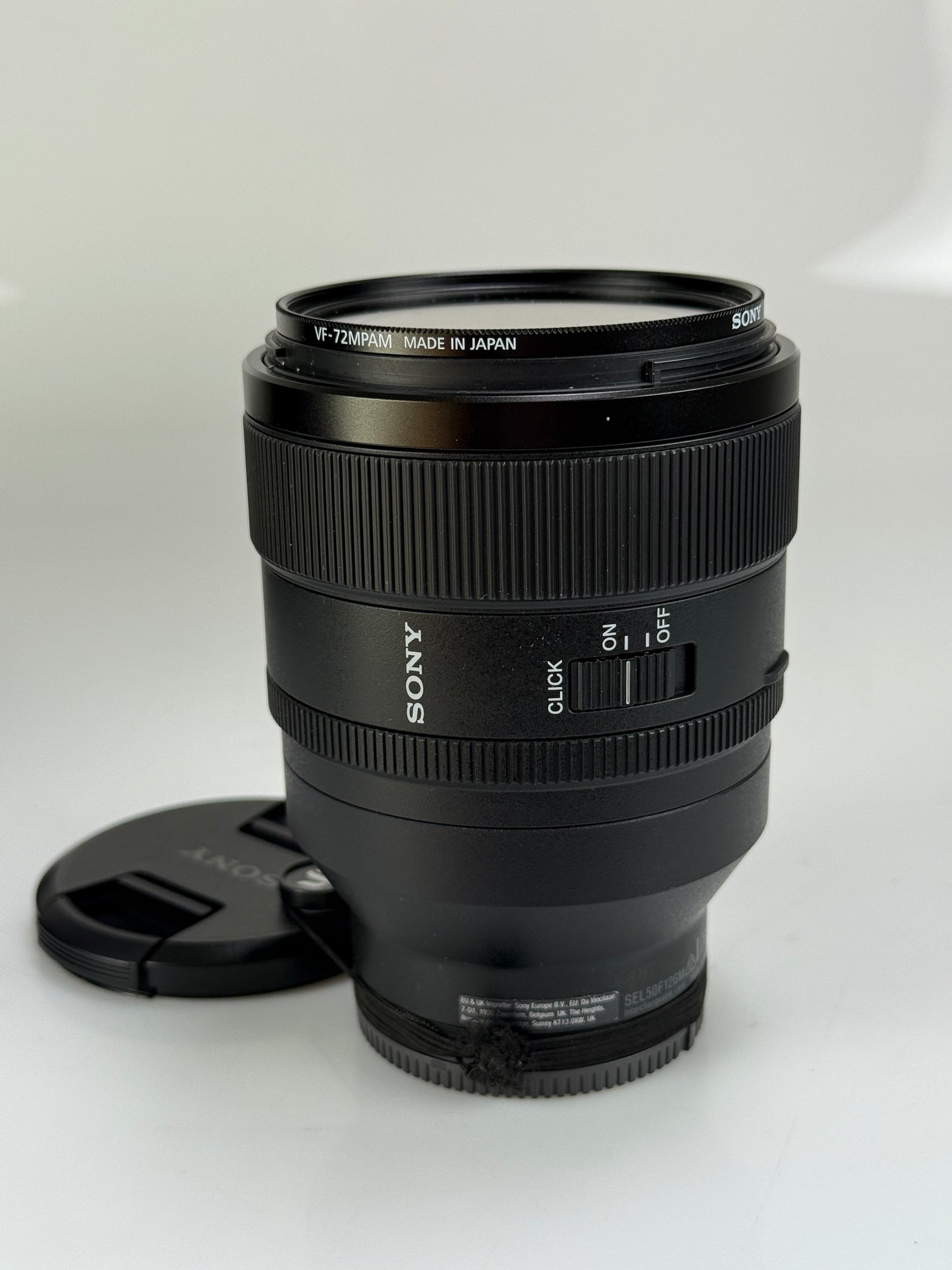 Sony FE 50mm f1.2 GM SEL50F12GM lens