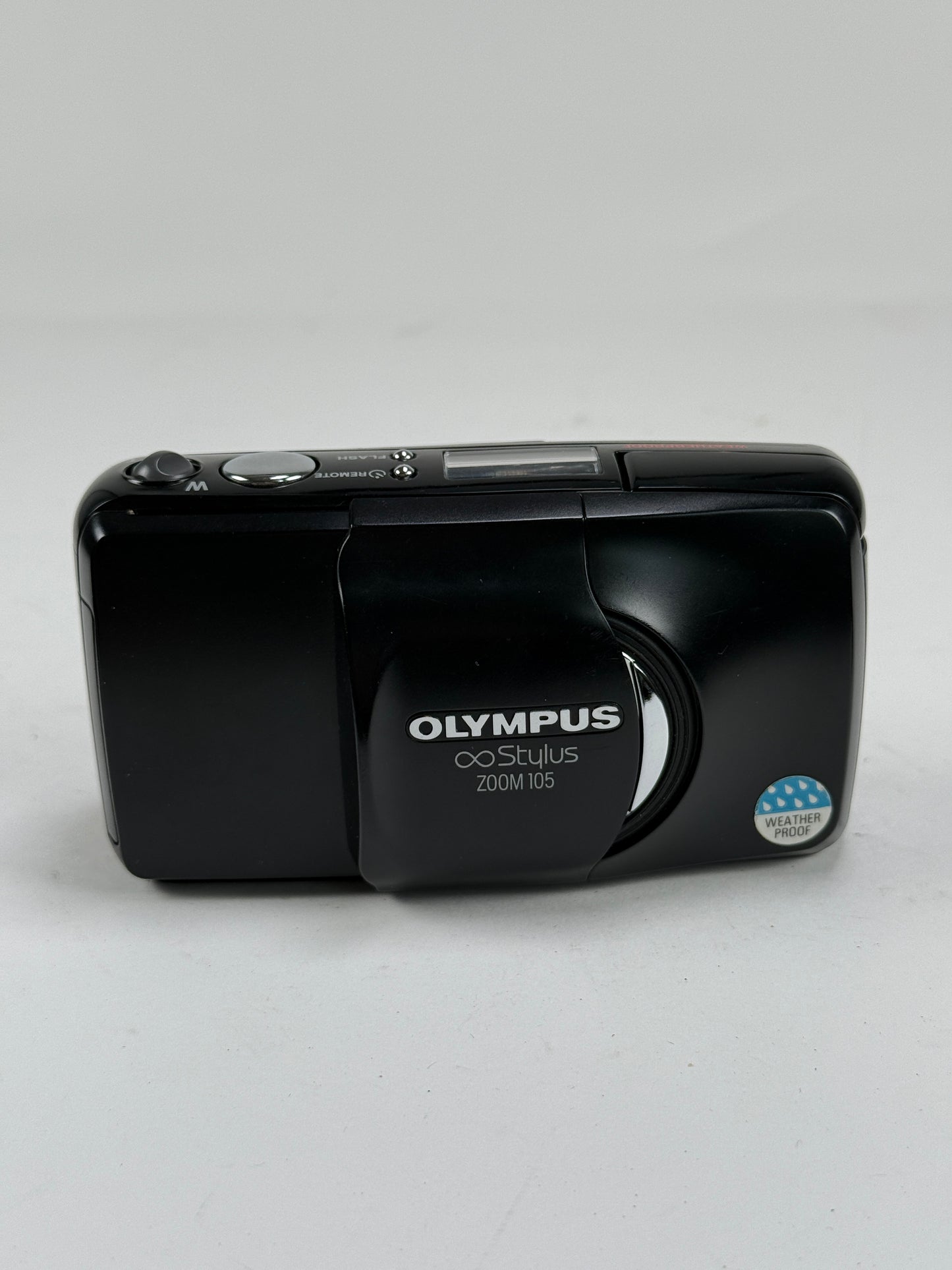 Olympus Zoom 105 AF 35mm Point & Shoot Film Camera Black