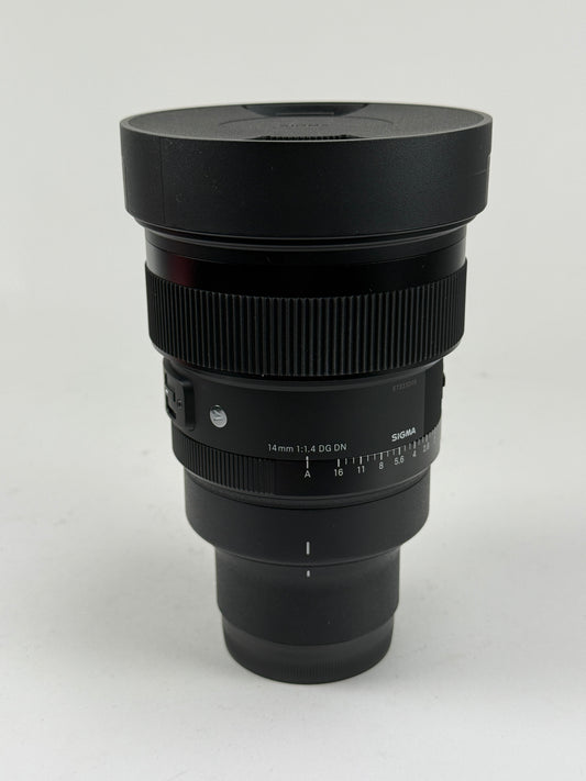 Sigma 14mm f1.4 DG DN Art Lens for Sony E mount