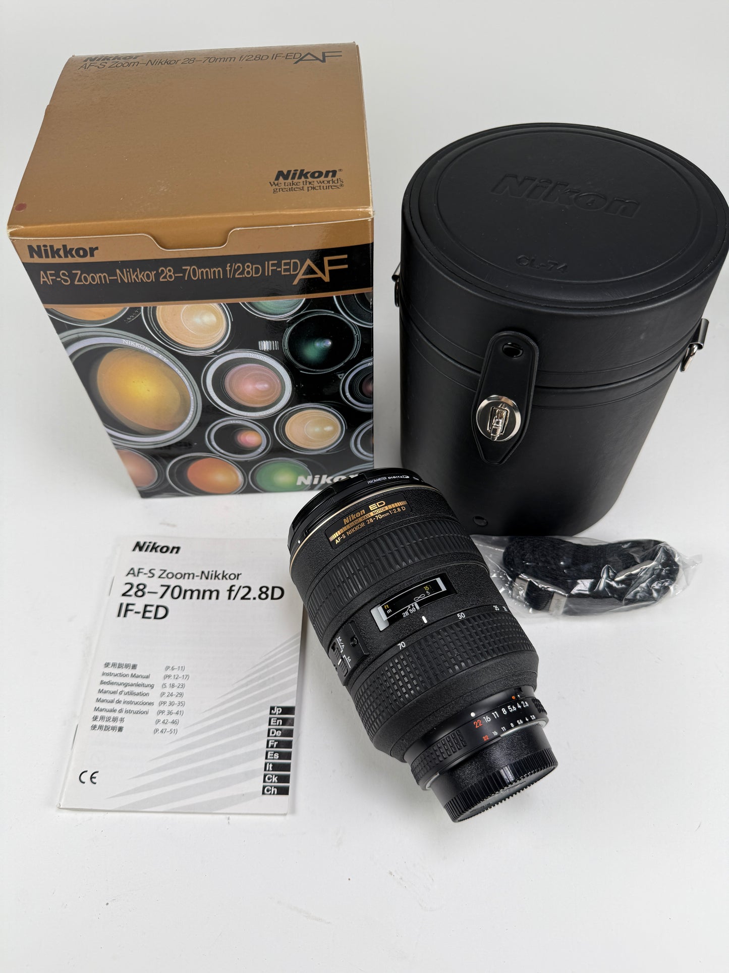 Nikon AF-S Zoom Nikkor ED 28-70mm f2.8 D SWM Lens