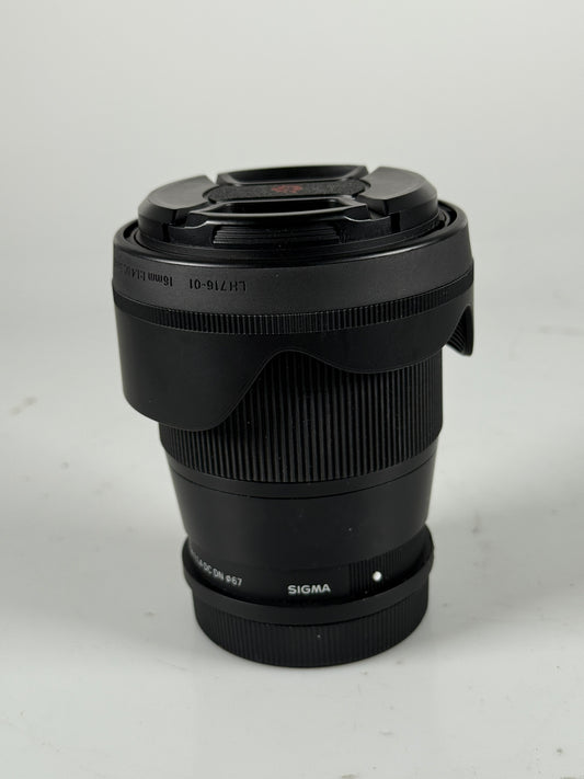 Sigma 16mm f1.4 DC DN Comp Lens for L mount
