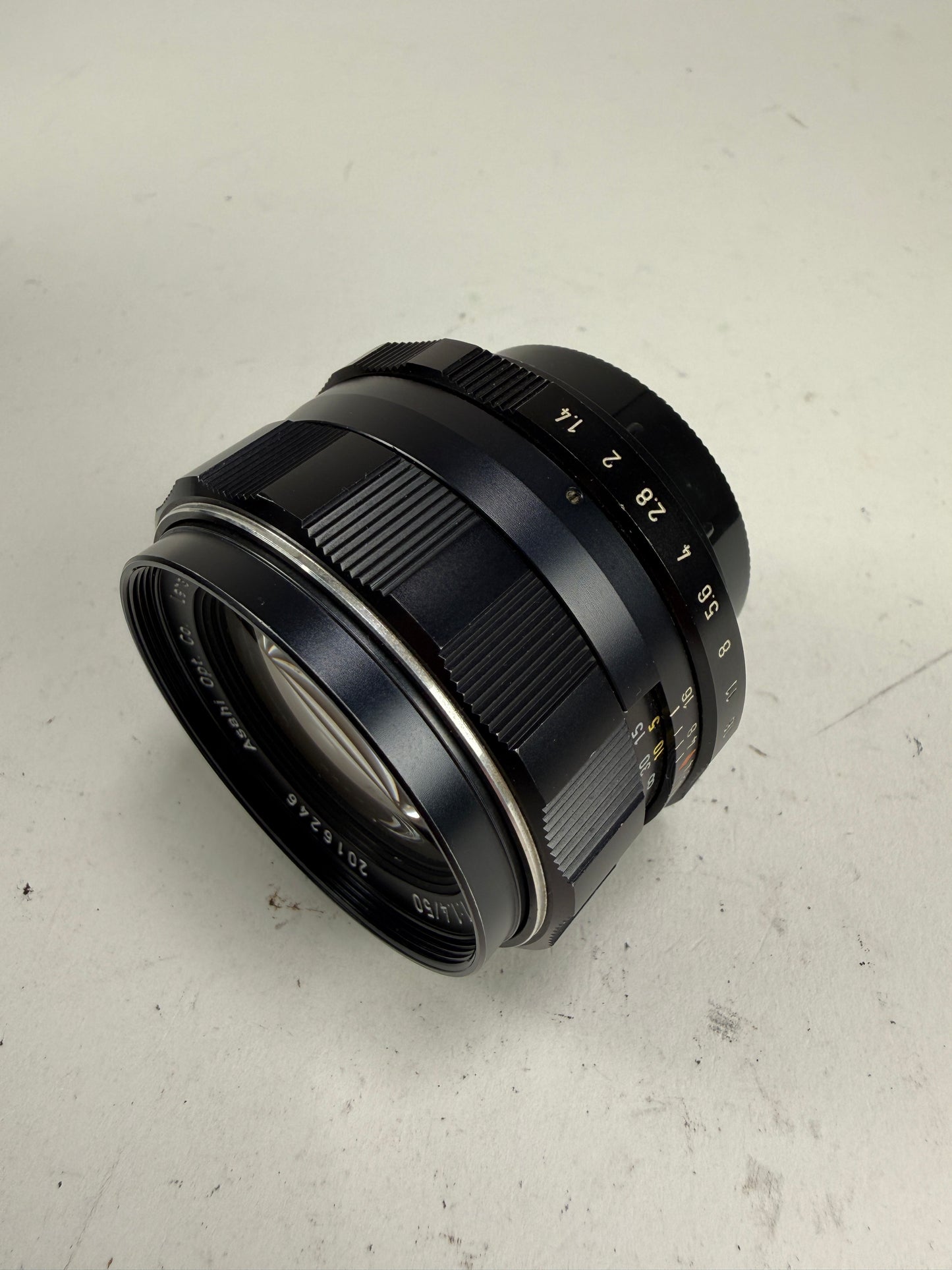 PENTAX SMC TAKUMAR 50mm F1.4 M42 lens Asahi