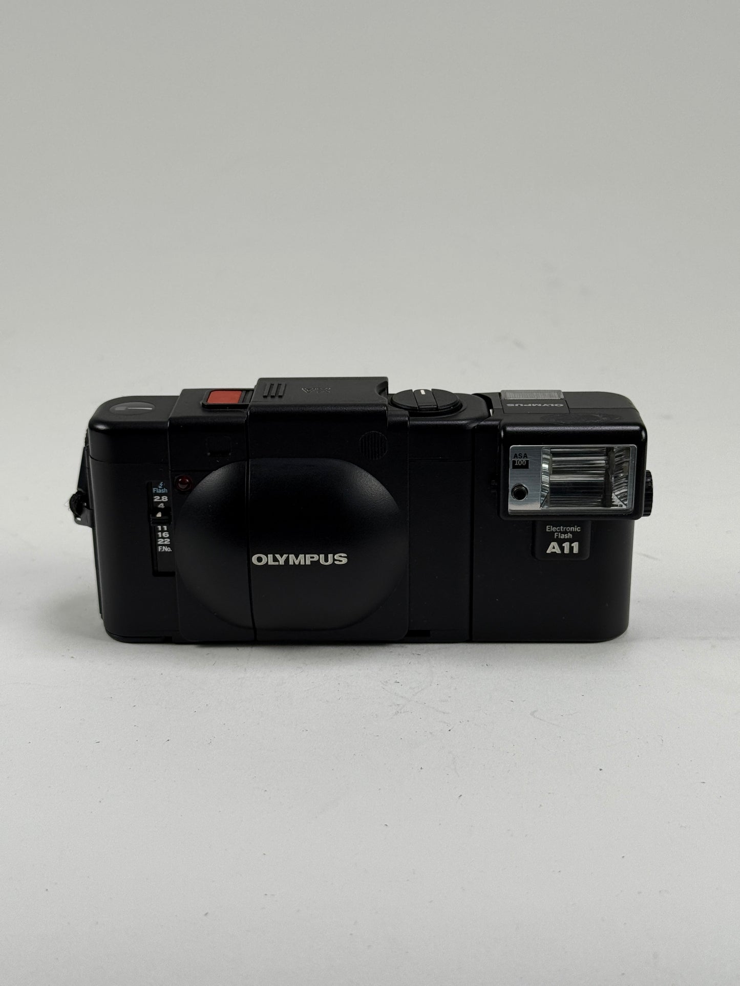 Olympus XA 35mm Rangefinder Camera + A11 Flash
