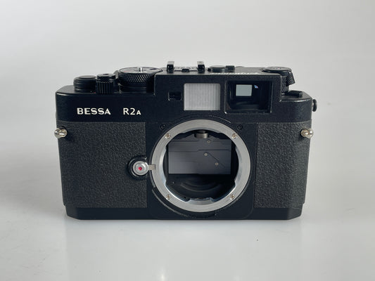 Voigtlander Bessa R2a Rangefinder 35mm Film Camera Black
