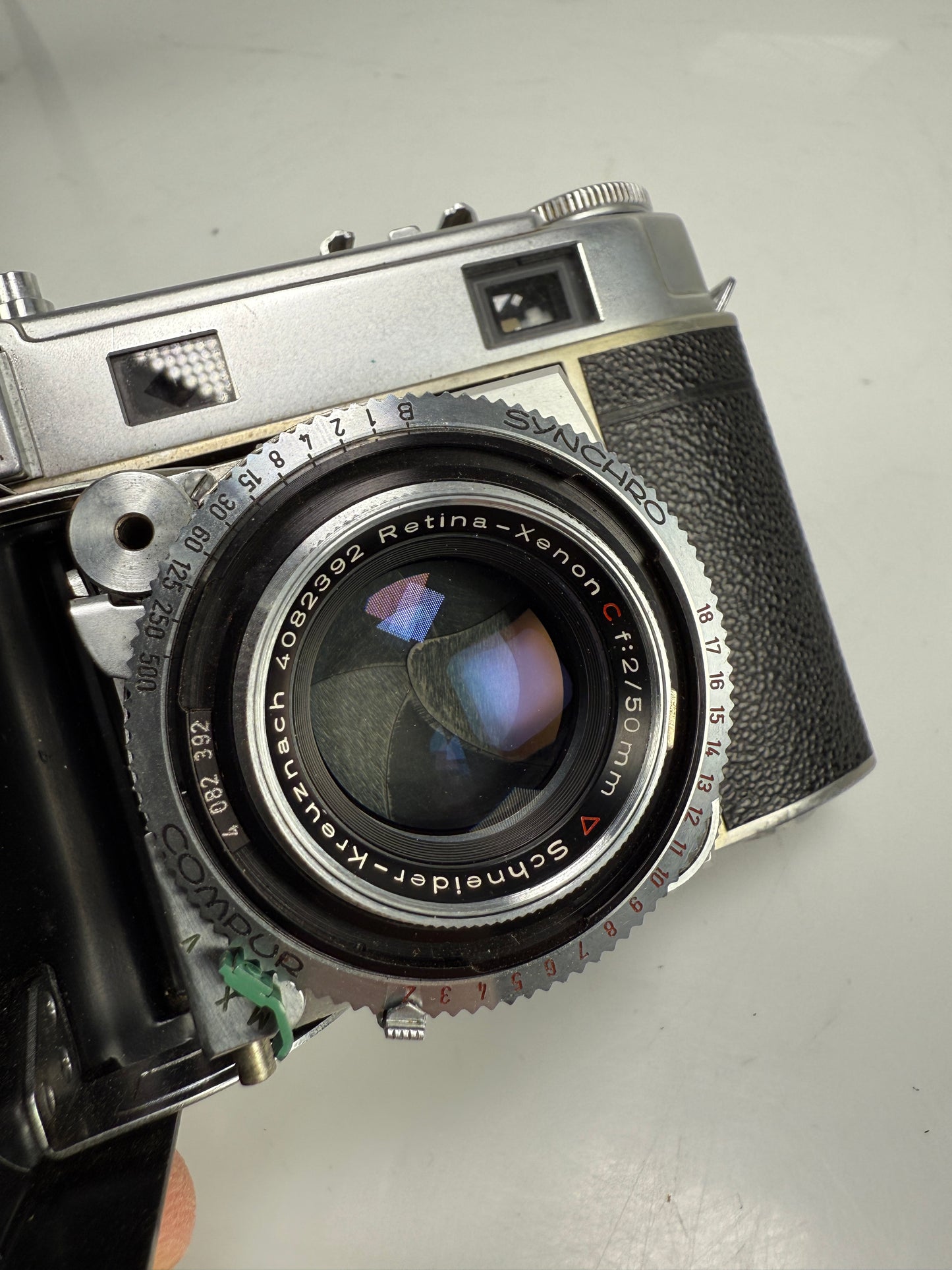 Kodak Retina IIIc 35mm Rangefinder Camera Schneider Xenon 50mm F2 Lens