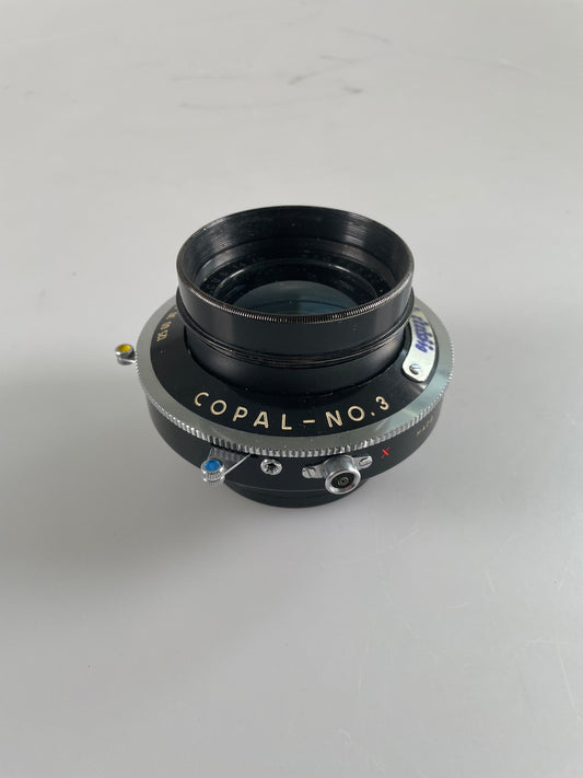 CP Goerz AM OPT CO Dagor Focus 14 inch f7.7 Lens in copal 3 shutter