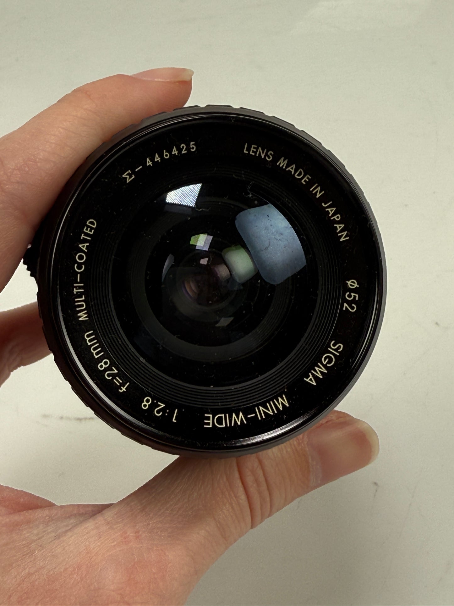 Sigma Mini Wide 28mm f2.8 Wide For Canon FD