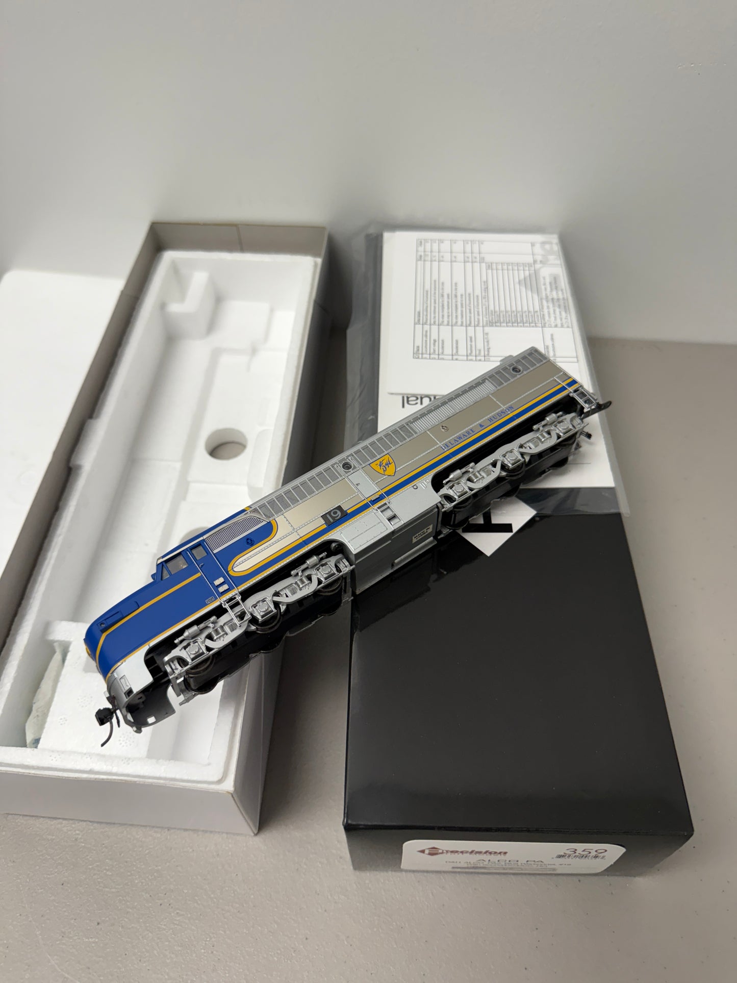 Precision Craft HO Scale #359 Alco PA2 Blue Warbonnet #19 DC/DCC w/ Sound