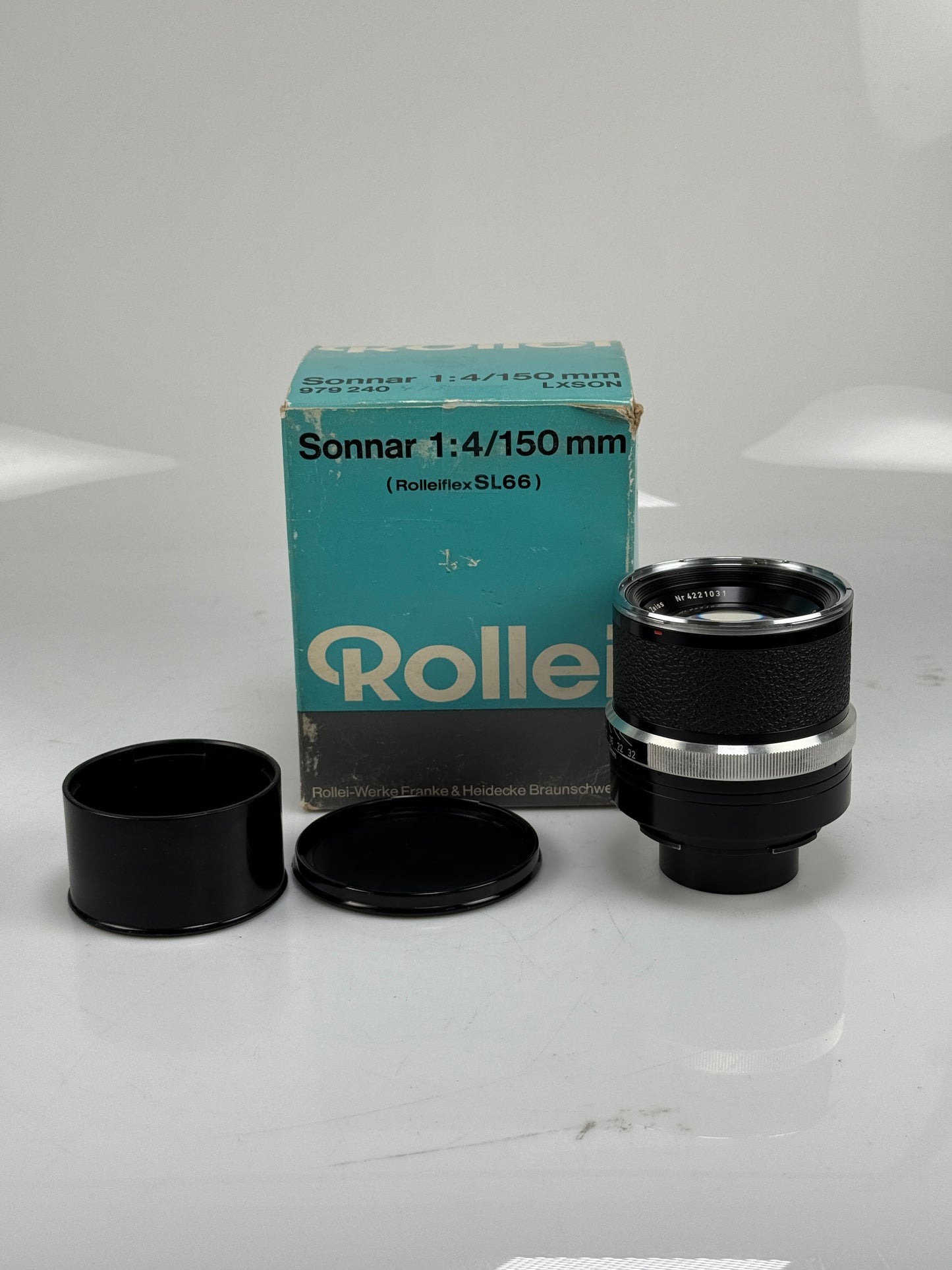 ROLLEI SL66 Zeiss Sonnar 150MM F4 Lens for ROLLEI SL66 SERIES CAMERAS