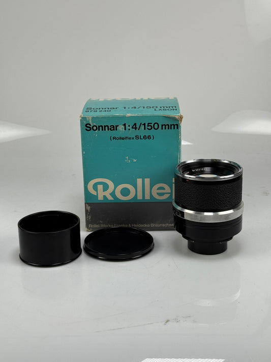 ROLLEI SL66 Zeiss Sonnar 150MM F4 Lens for ROLLEI SL66 SERIES CAMERAS