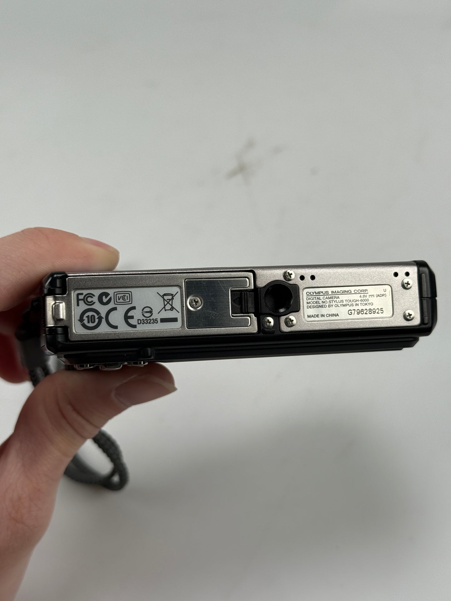 Olympus Stylus Tough 6000 10MP Digital Camera Blue