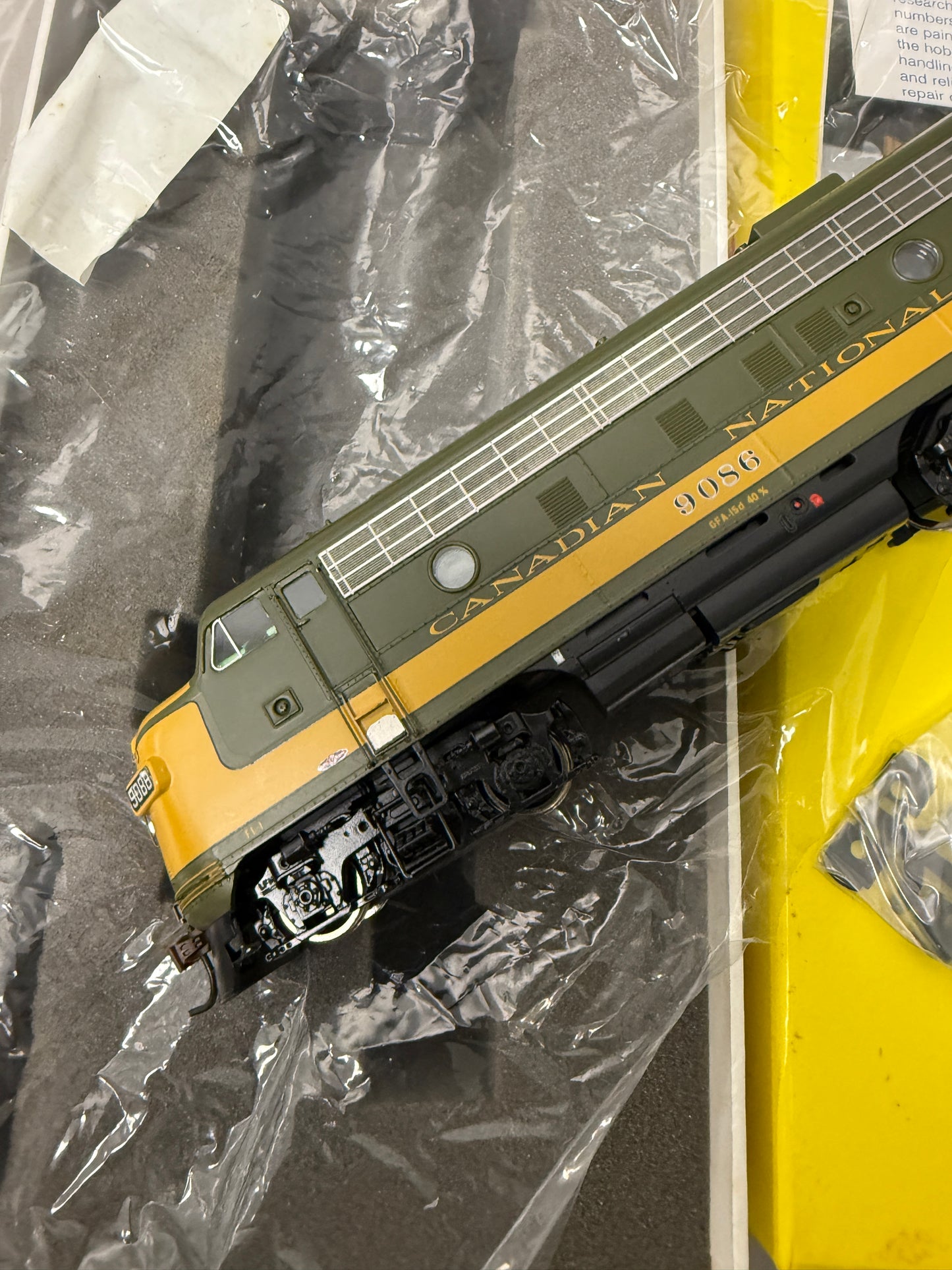 HO Genesis G16261A 9086 Canadian National F7A Phase 2 Freight With Sound