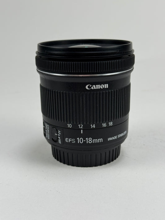 Canon EF-S 10-18mm f4.5-5.6 IS STM Lens