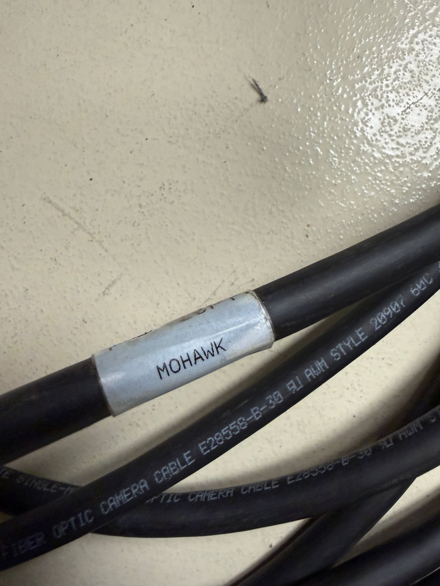 Mowhawk LEMO FGW-PHW Hybrid Fiber Optic Cable 20ft