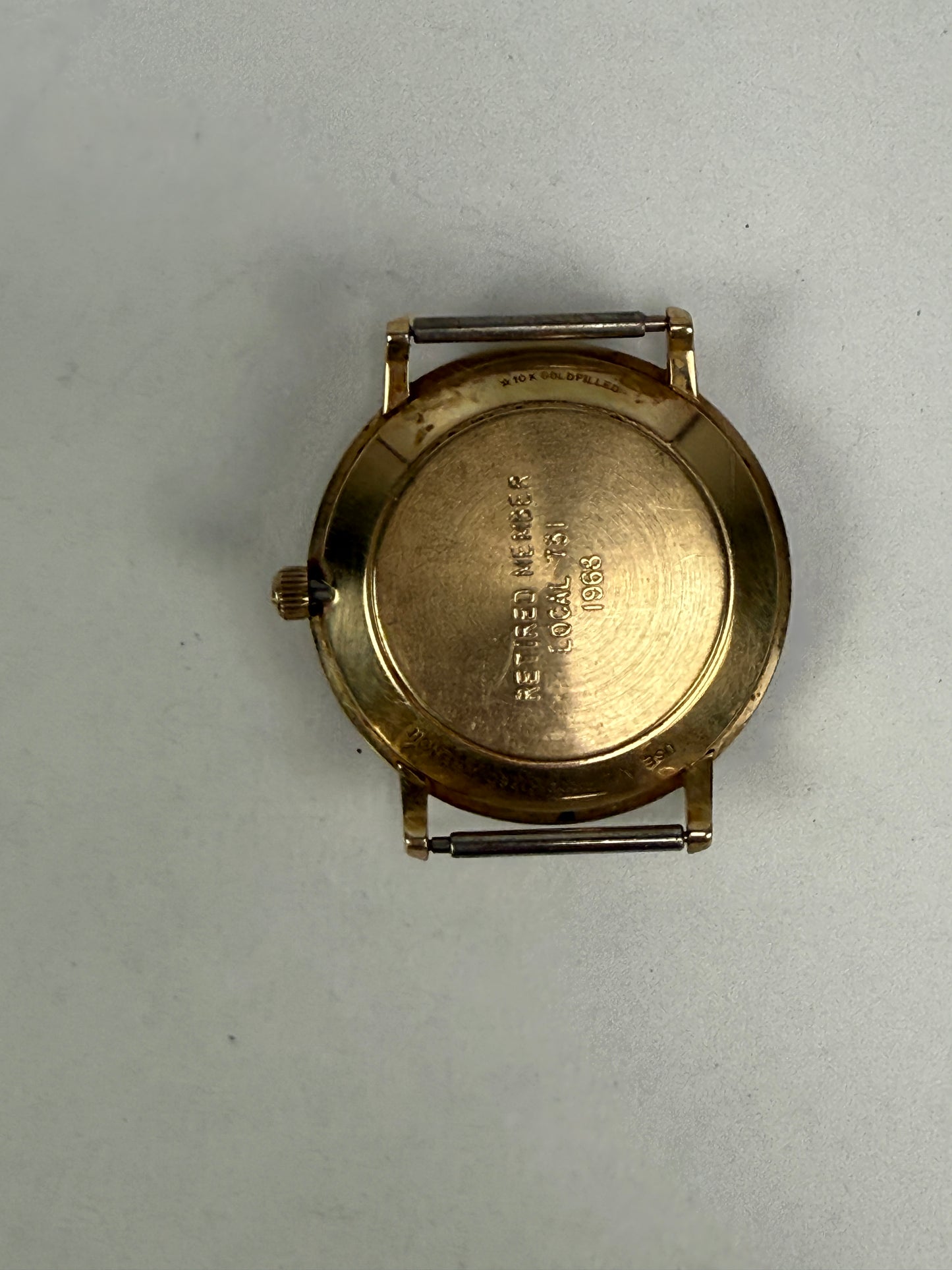 Vintage LeCoultre Manual wind 34mm Watch 10K gold filled 1960s