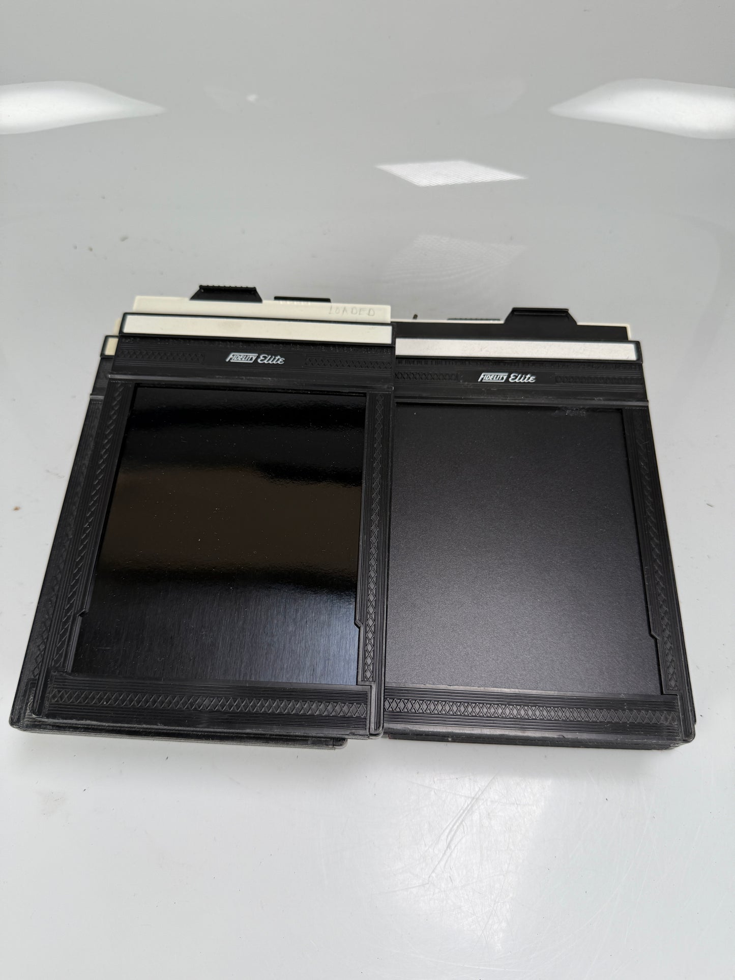 Fidelity Elite 4x5 Cut Sheet Film Holder Plastic LOT of 9