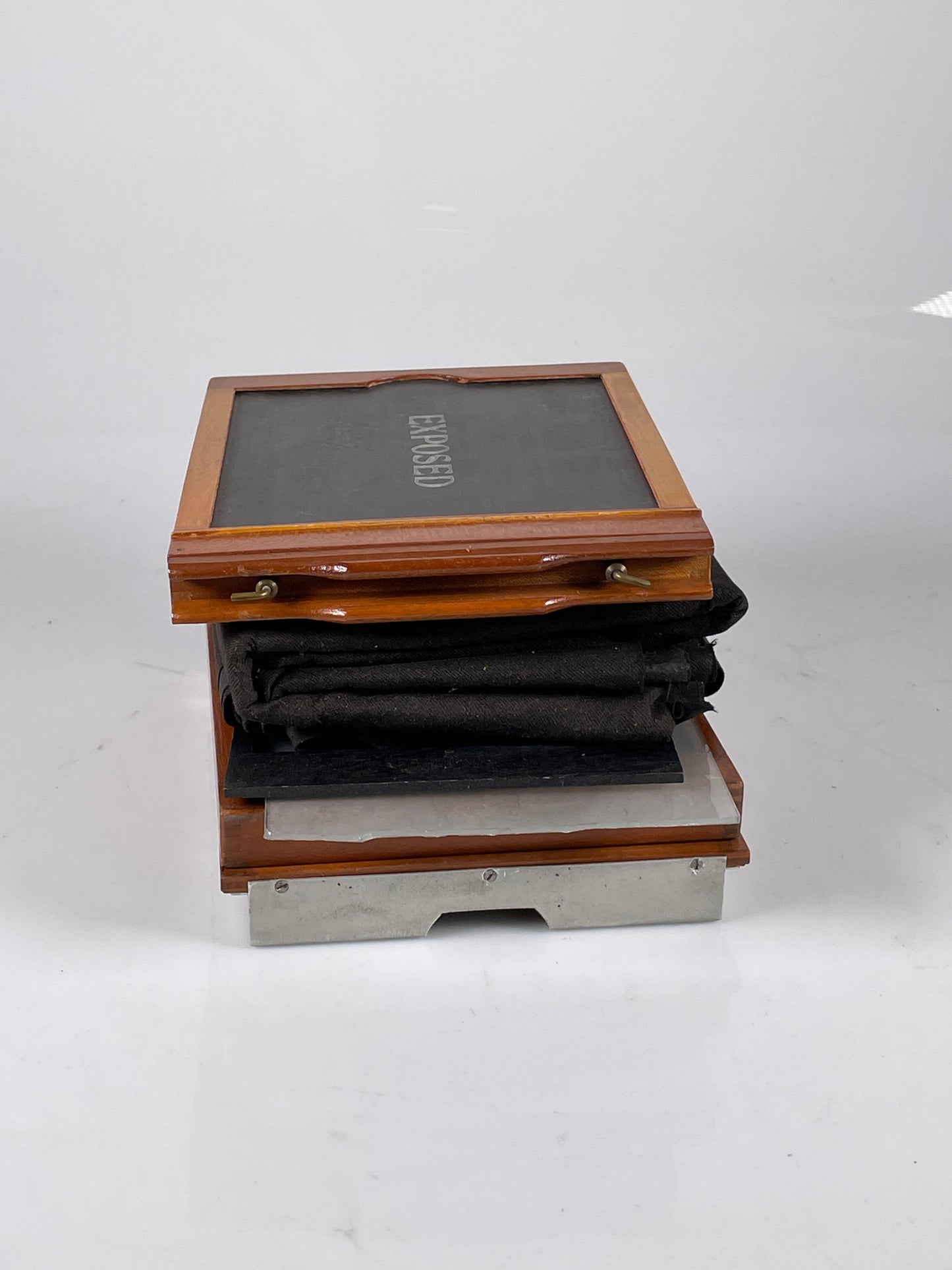 Seneca folding camera 4x5 with original case, film holder