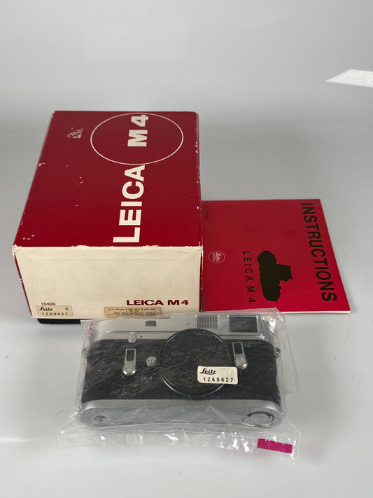 Leica M4 Chrome 35mm rangefinder film camera body