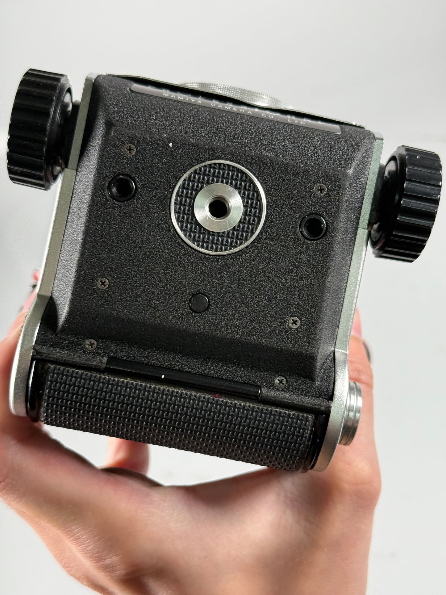 Mamiya C220 Pro TLR medium format Film camera kit 80mm f2.8 blue dot