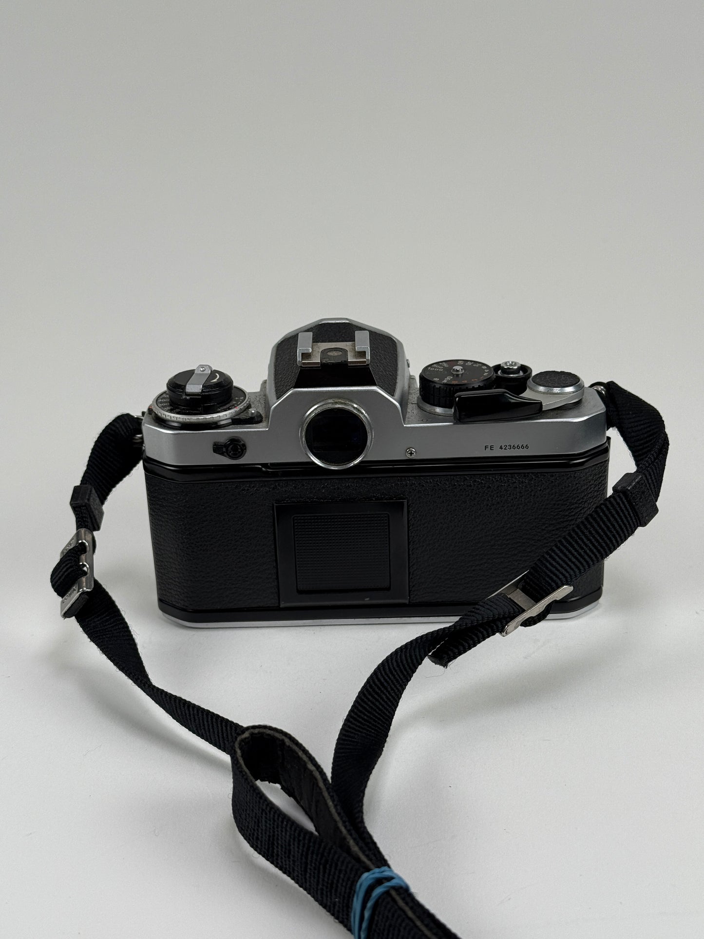 Nikon FE Chrome 35mm SLR Film Camera Body