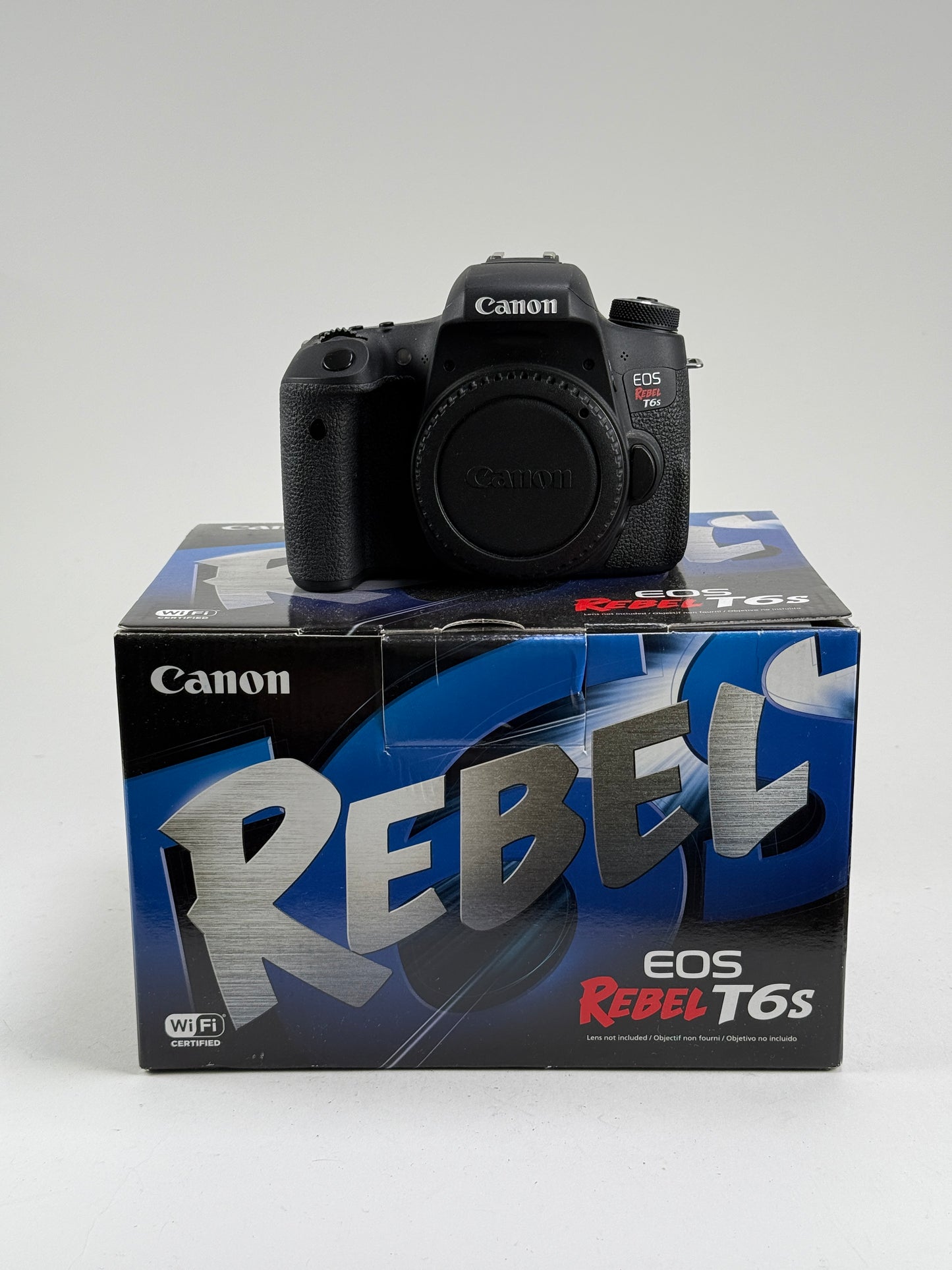 Canon EOS Rebel T6s 24.2MP Digital SLR Camera - Black (Body Only)