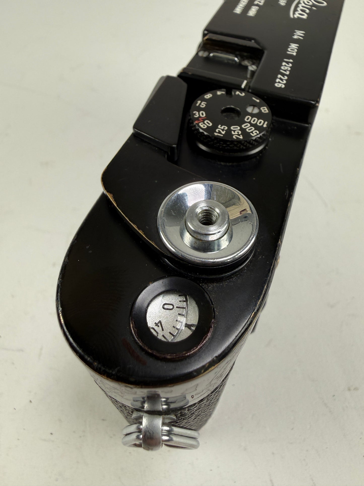 Leica M4 Mot 35mm rangefinder film camera original Black Paint