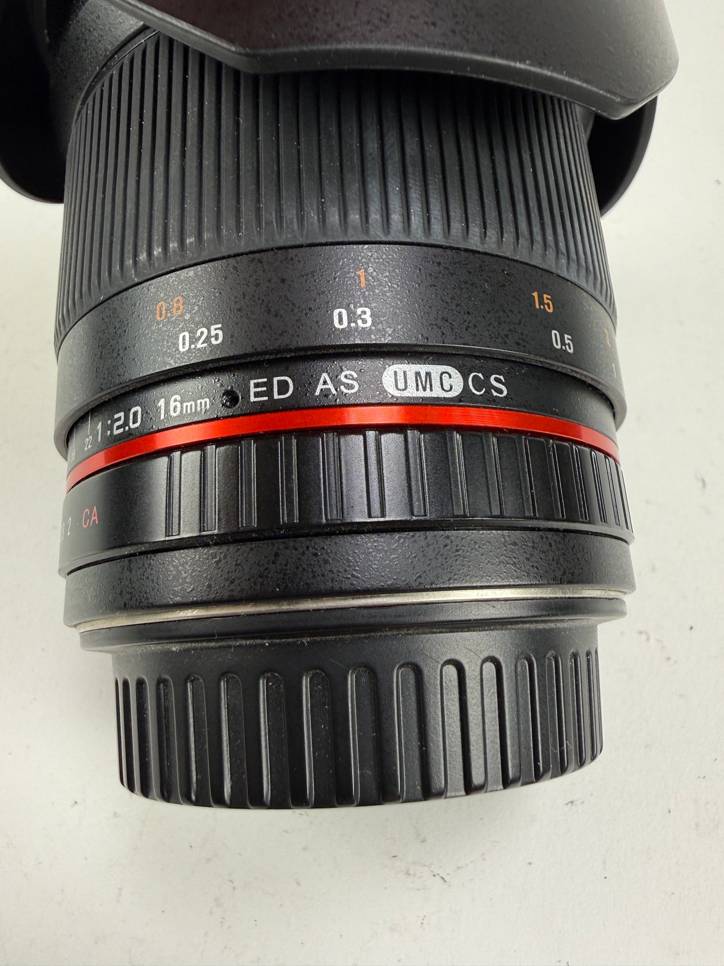 Rokinon 16mm F2.0 ED AS UMC CS MF Lens for Canon EF