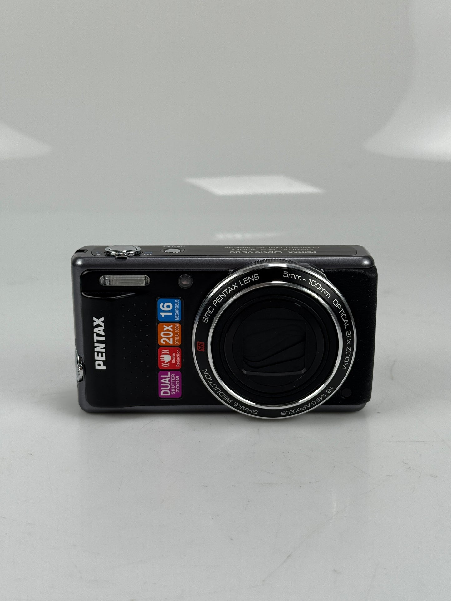 PENTAX Optio VS20 Brilliant White 16.0 MP Digital Camera