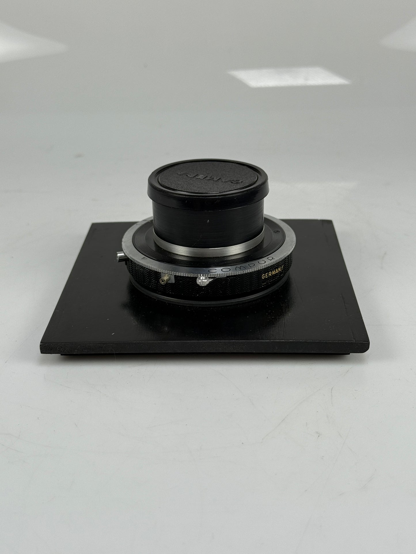 Carl Zeiss Jena Triotar 150mm 15cm f3.5 Lens in Compur Shutter Large Format
