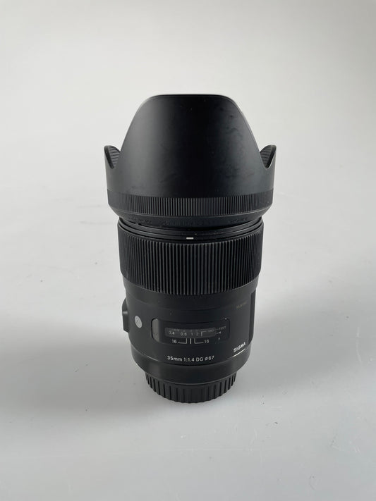 Sigma 35mm f1.4 Art DG Lens for Canon EF