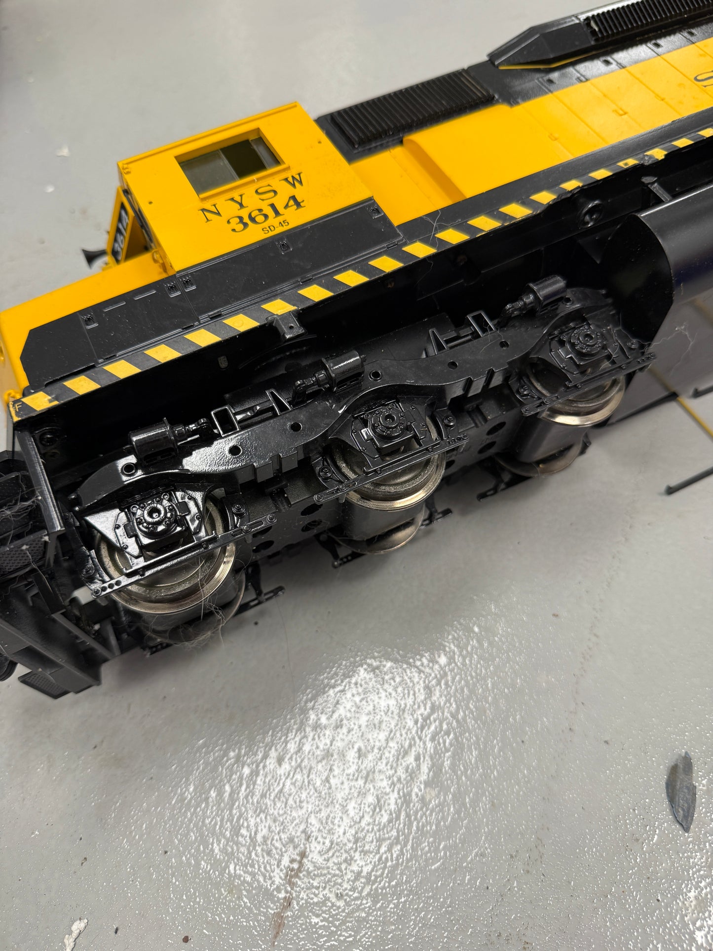 G Scale Susquehanna SD-45 diesel locomotive | #3614 | RARE train