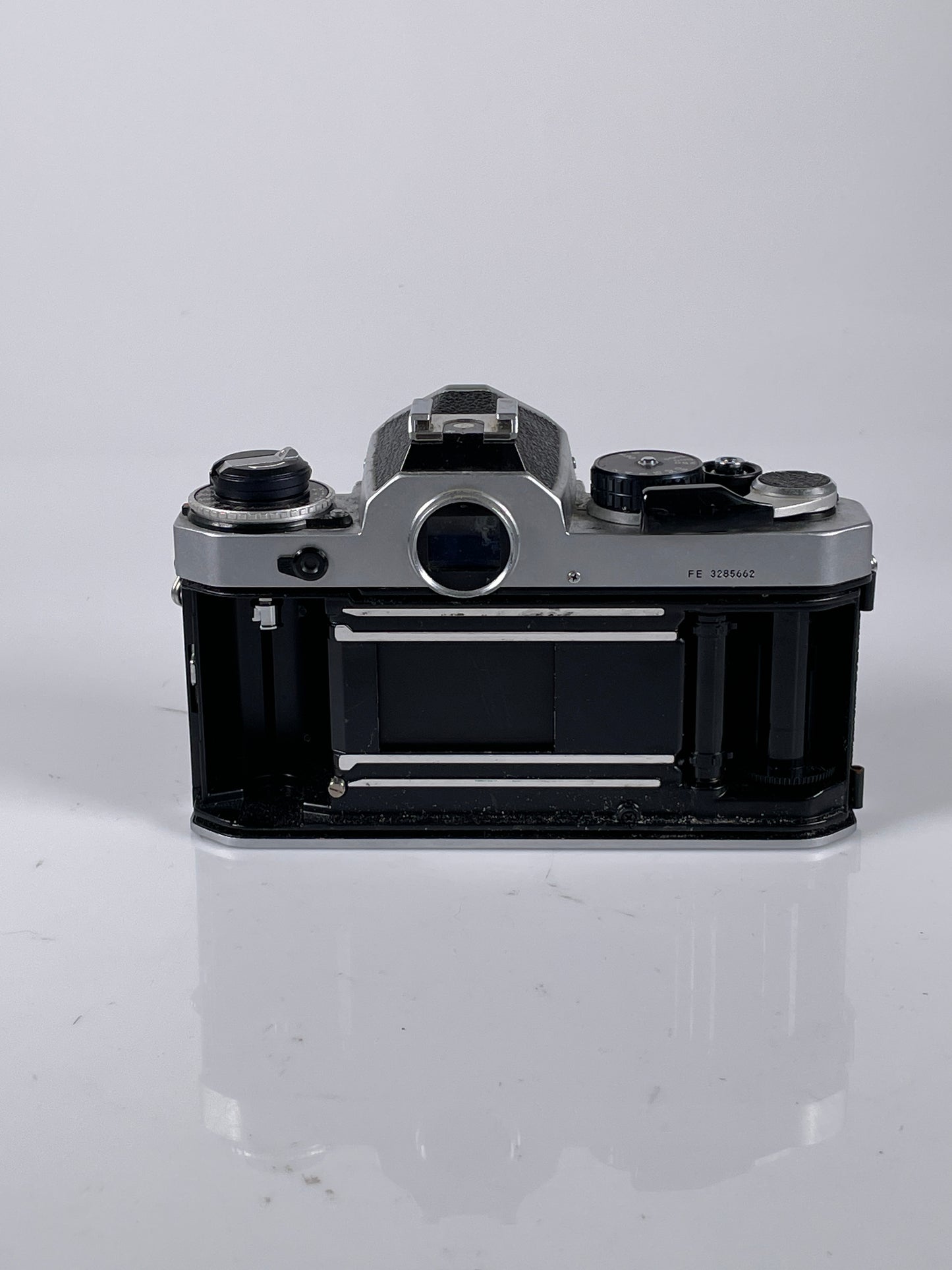 Nikon FE silver chrome 35mm SLR Film Camera Body