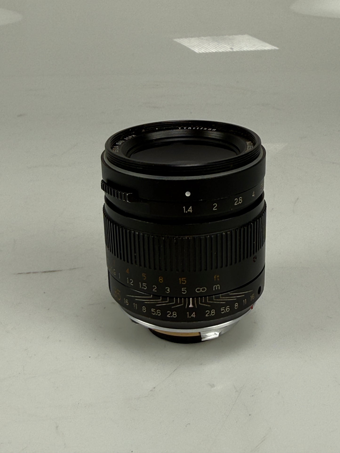 TTArtisans 35mm F1.4 Full Fame Lens Leica M Mount Camera Leica M240 M6 M3 Black