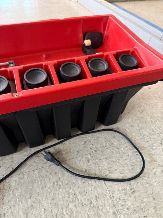 JOBO CPP2 processor with Bottles, Grad Cylinders, Lift