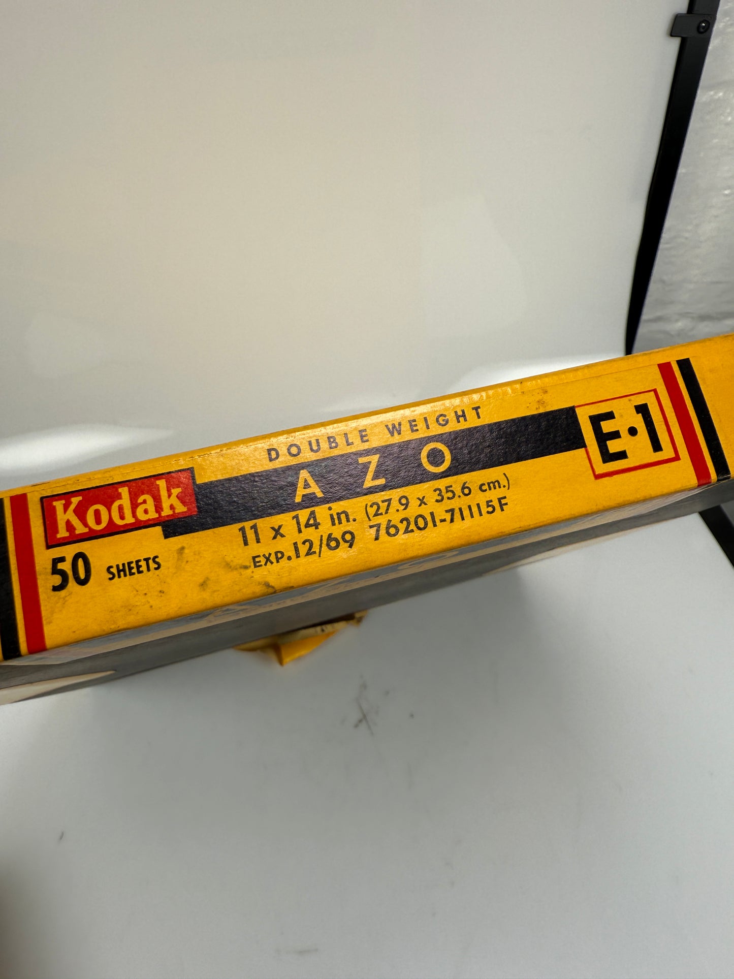 Kodak Azo E1 B&W Paper - 11x14, 50 sheets, SEALED double weight