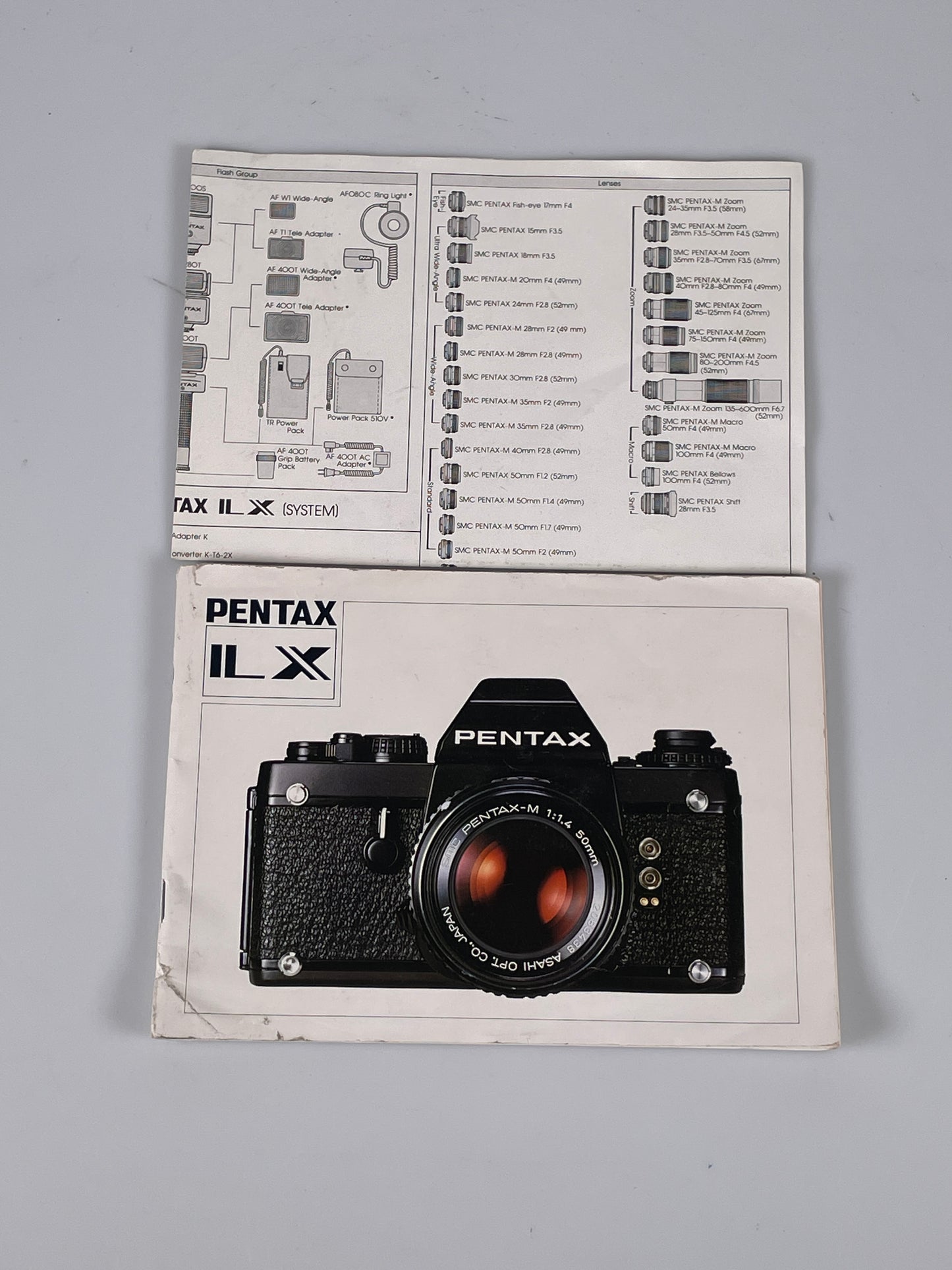 Pentax LX Film Camera Instruction Manual