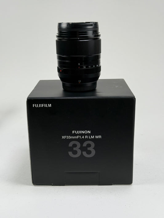 FUJIFILM Fuji Fujinon XF 33mm F1.4 R LM WR