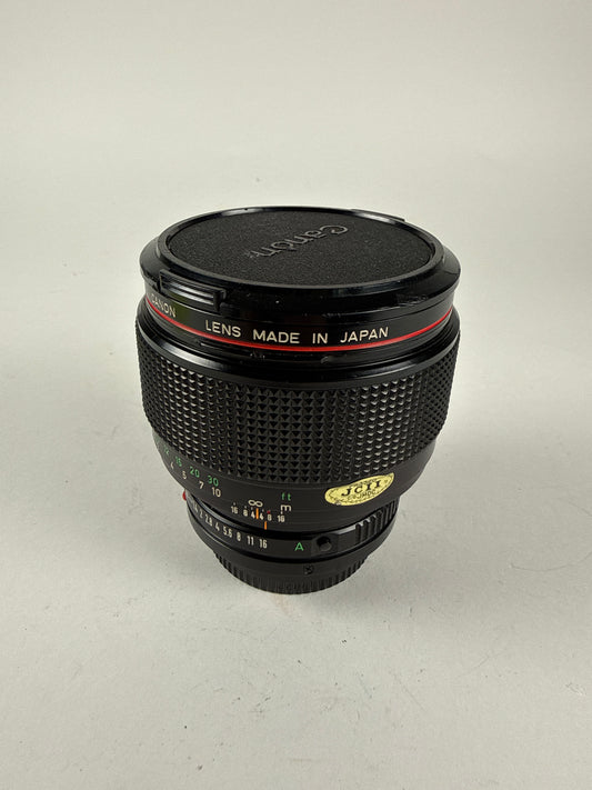 Canon FD 85mm f1.2 L FD Lens