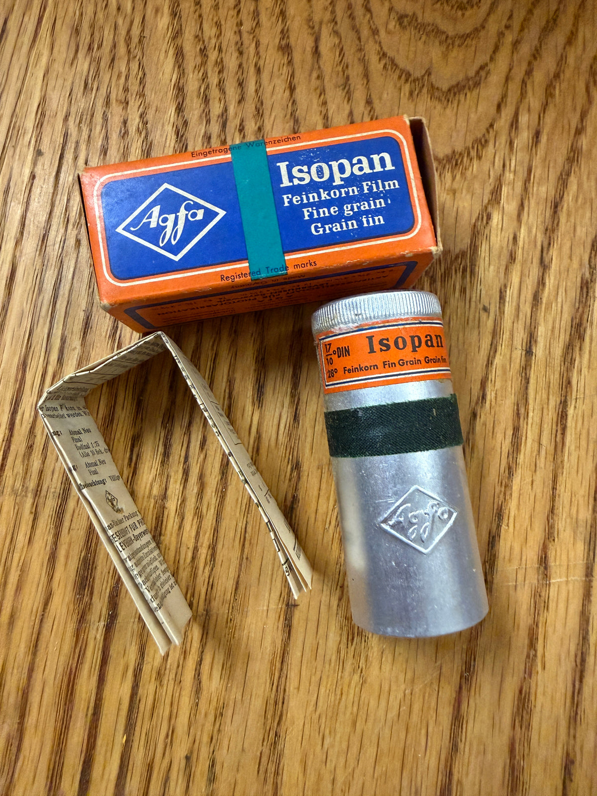 Agfa Isopan Fine Grain B2 8 120 IF Film Roll