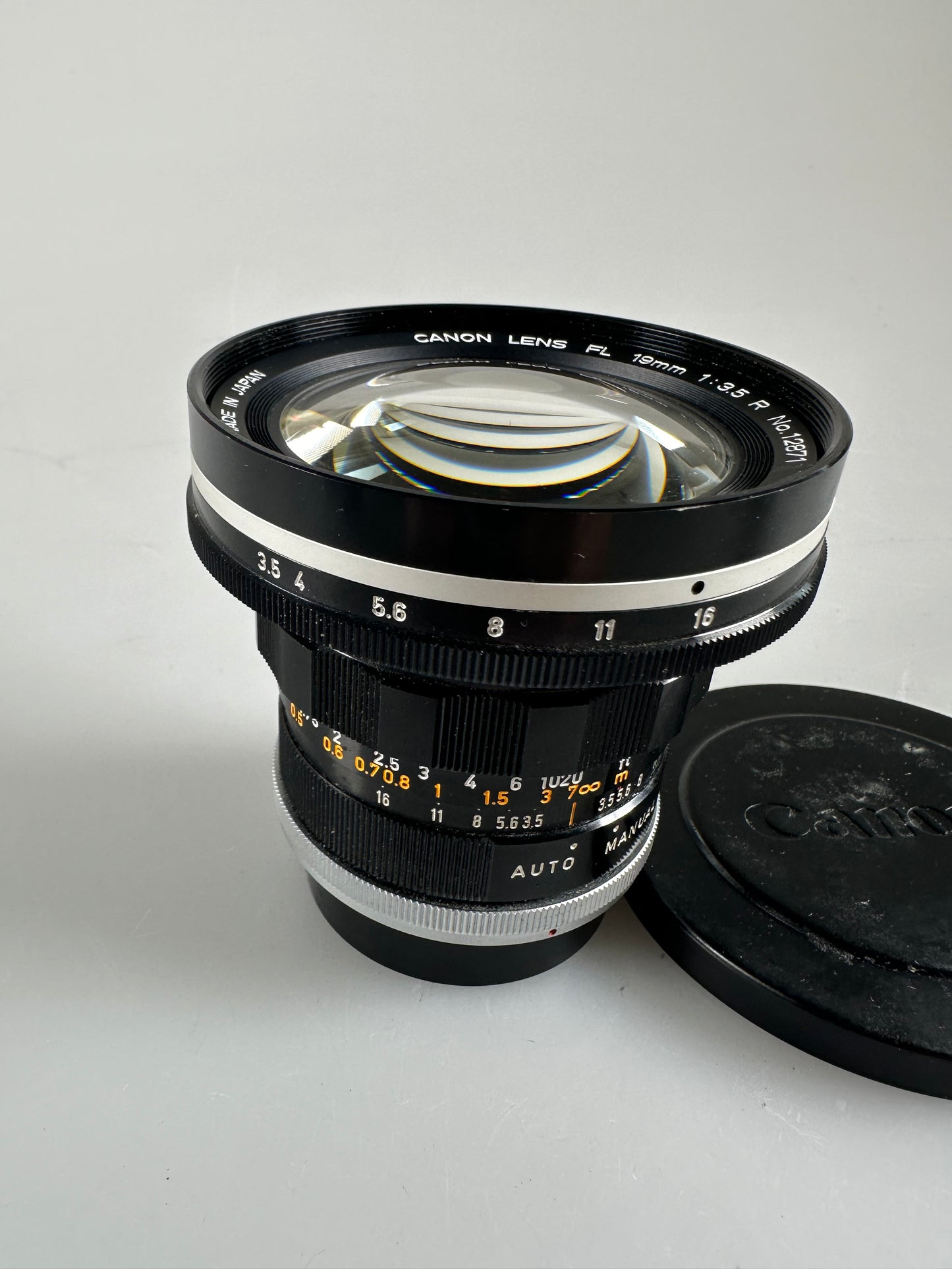 Canon FL 19mm F3.5 R Wide Angle Lens FD Mount