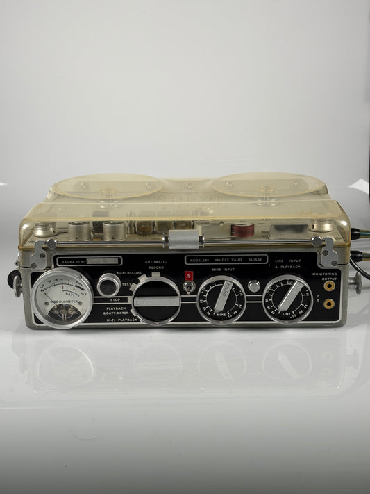 Kudelski Nagra III N Reel to reel field tape recorder RARE