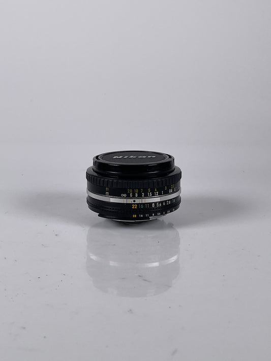 Nikon Nikkor Ai-s AIS 50mm f1.8 Lens Prime Pancake SLR Late