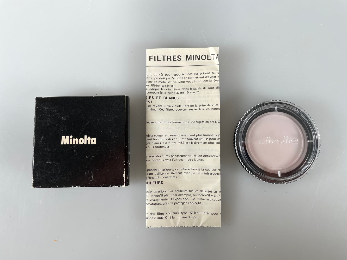 Minolta Original L37 UV Filter 55mm AC