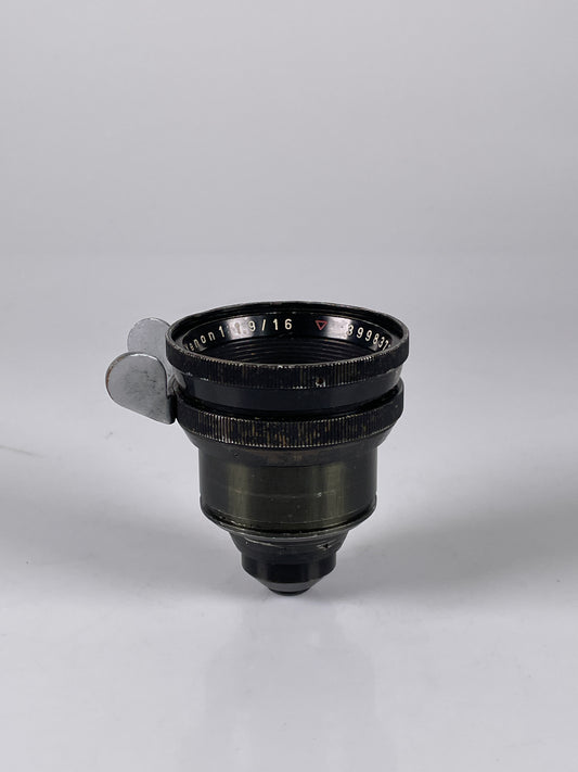 Schneider 16mm f1.9 Xenon Arriflex Standard Mount Lens