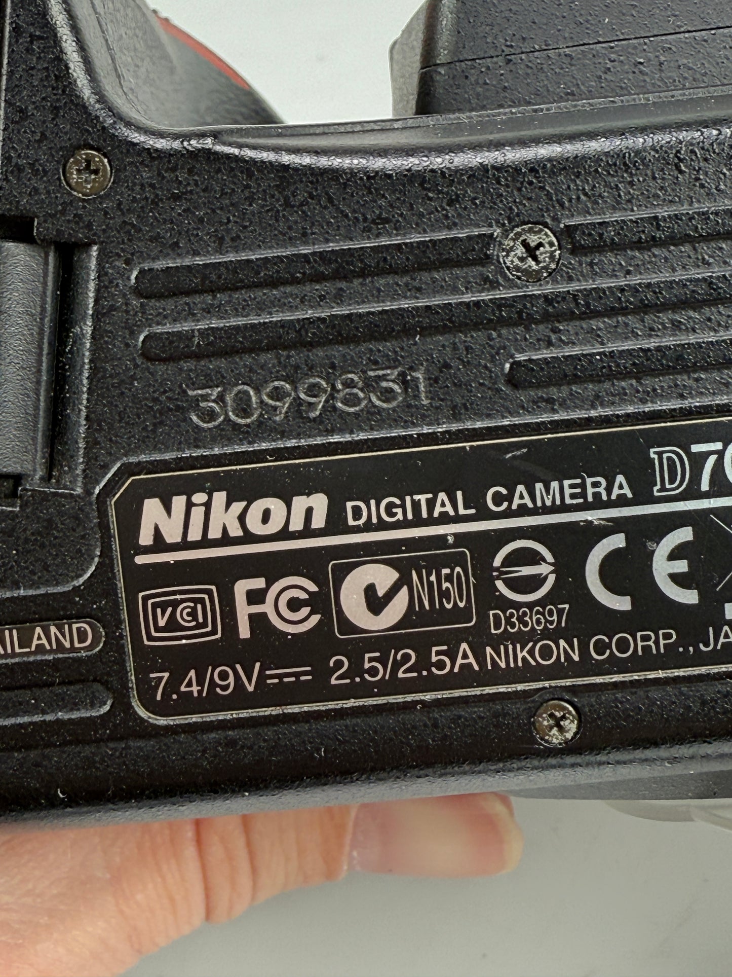 Nikon D70s Digital SLR Camera Body black