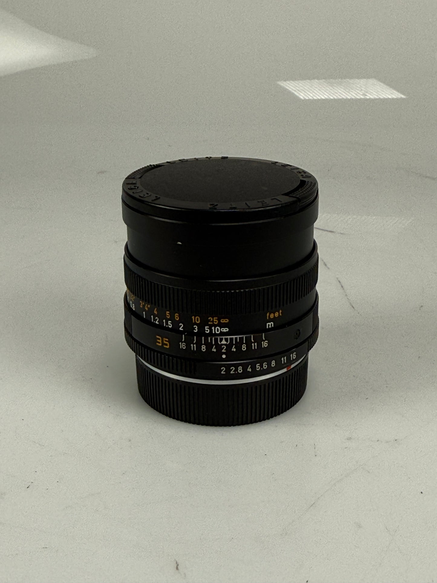 Leica 11115 35mm f2 Summicron-R 3-Cam Late Lens E55