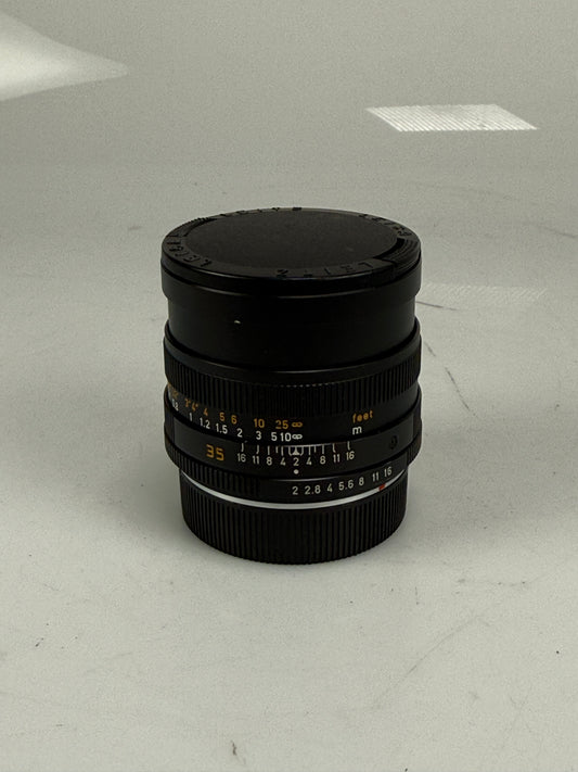 Leica 11115 35mm f2 Summicron-R 3-Cam Late Lens E55